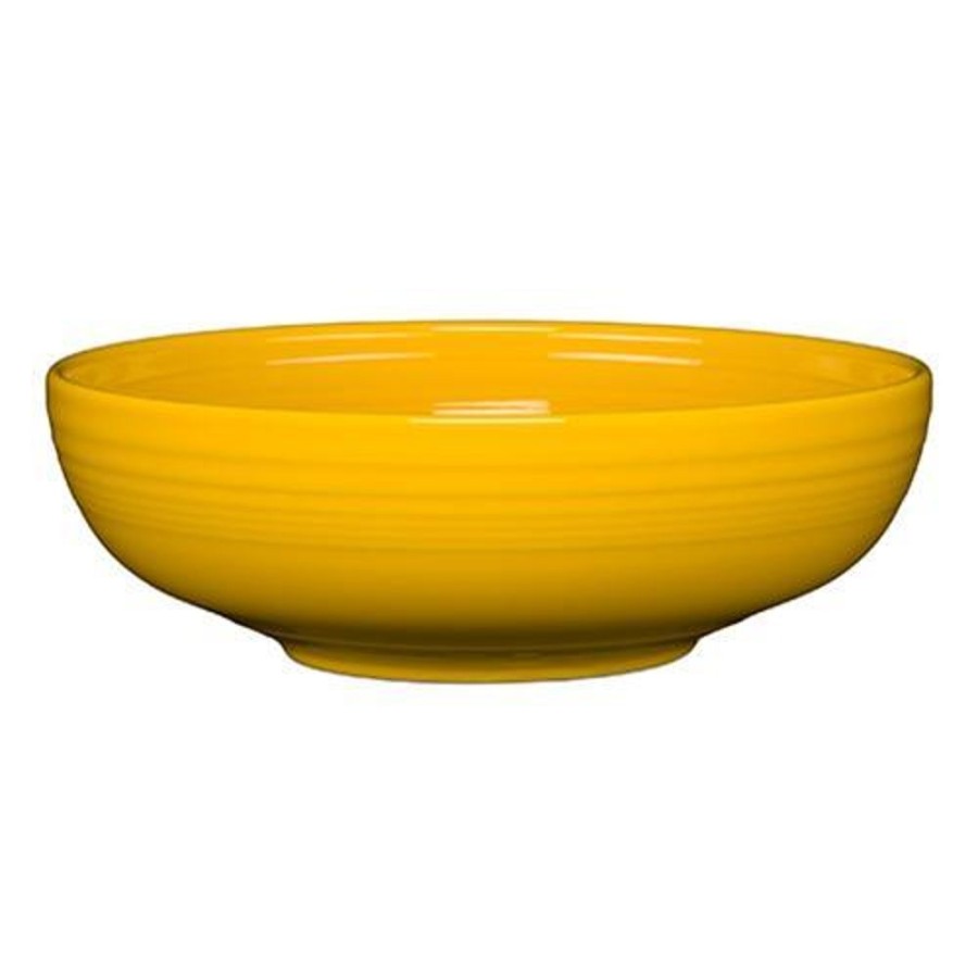 Cottage Kitchen FIESTA Dinnerware | Fiesta Ware- Large Bistro Bowl Daffodil