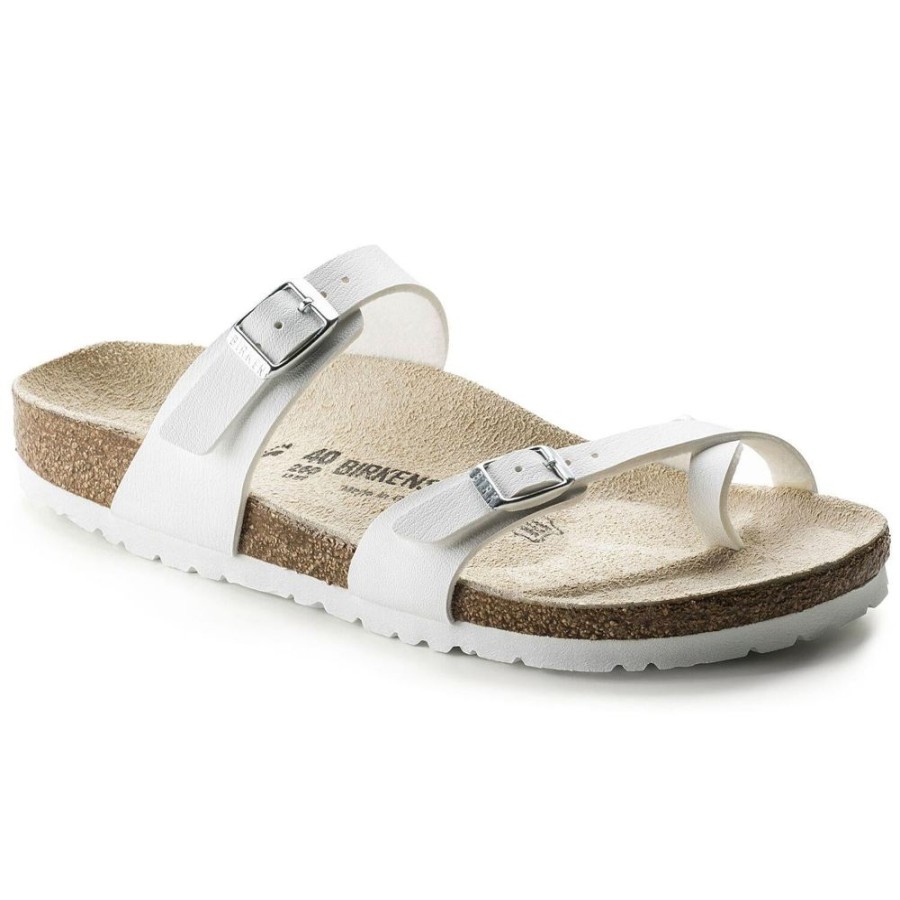 Women BIRKENSTOCK Casual Footwear | Birkenstock-Women'S Mayari Birko White