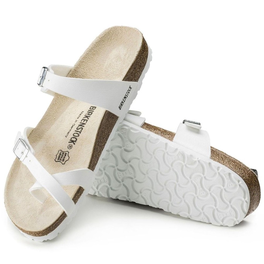 Women BIRKENSTOCK Casual Footwear | Birkenstock-Women'S Mayari Birko White