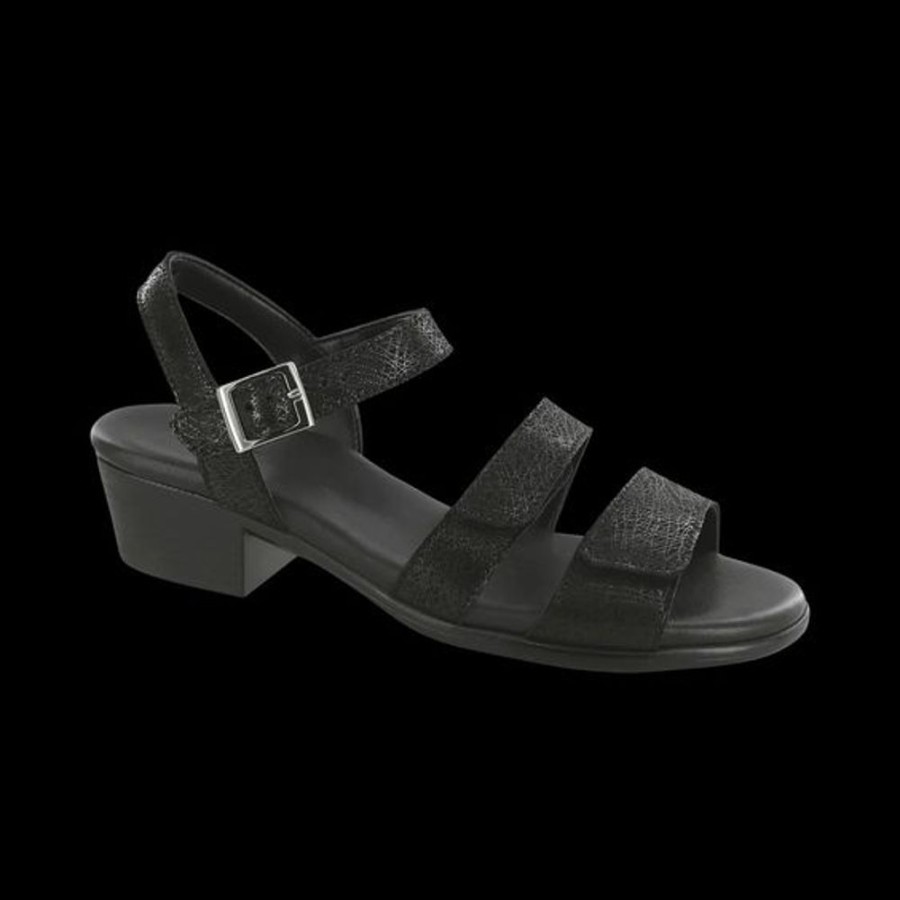 Women SAS Casual Footwear | Sas- Women'S Savanna Sandal Web Black