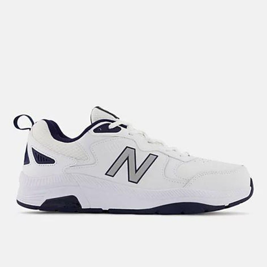 Men NEW BALANCE Casual Footwear | New Balance- Men'S Mx857V3 Shoe White-Navy