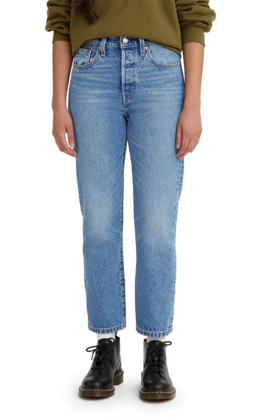 Women LEVI STRAUSS CANADA Bottoms | Levi'S- Women 501 Cropped Jeans Must Be Mine