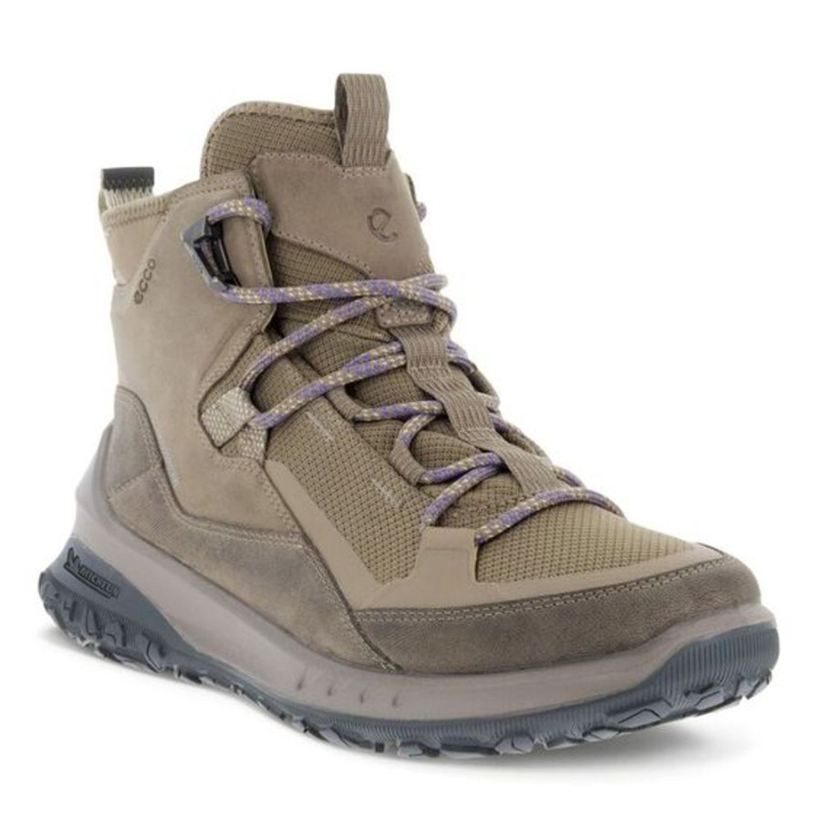 Women ECCO Athletic Footwear | Ecco- Women'S Ult-Trn Mid Hiking Boot Taupe