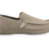 Men CROCS Casual Footwear | Crocs- Men'S Santa Cruz Slip-On Shoe Khaki