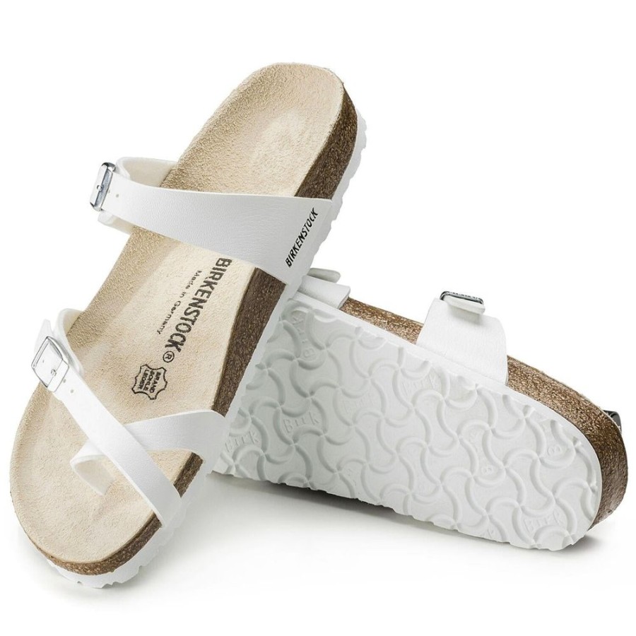 Women BIRKENSTOCK Sandals | Birkenstock-Women'S Mayari Birko White