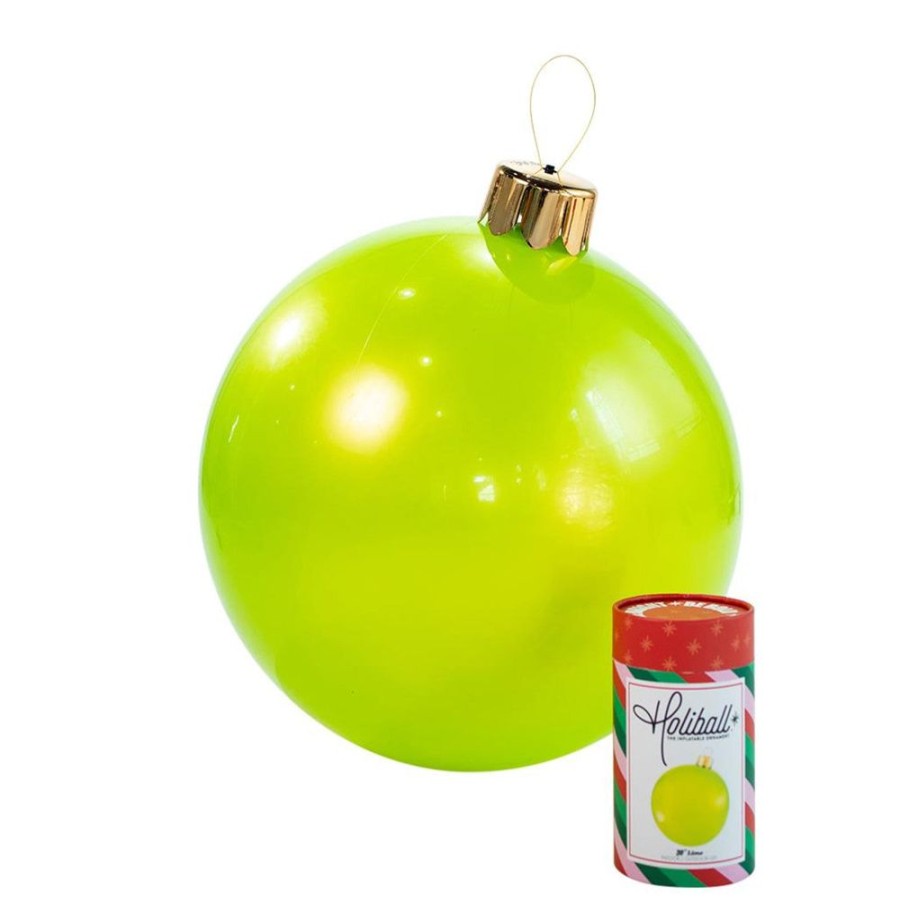 Cottage Kitchen HOLIBALL Decor | Holiball- 18" Lime Inflatable Ball