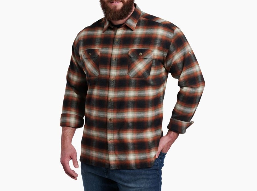 Men KUHL Tops | Kuhl- Mens Dillingr Flannel Shirt