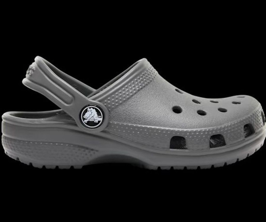 Kid CROCS Casual Footwear | Crocs- Little Kids Classic Clog Slate