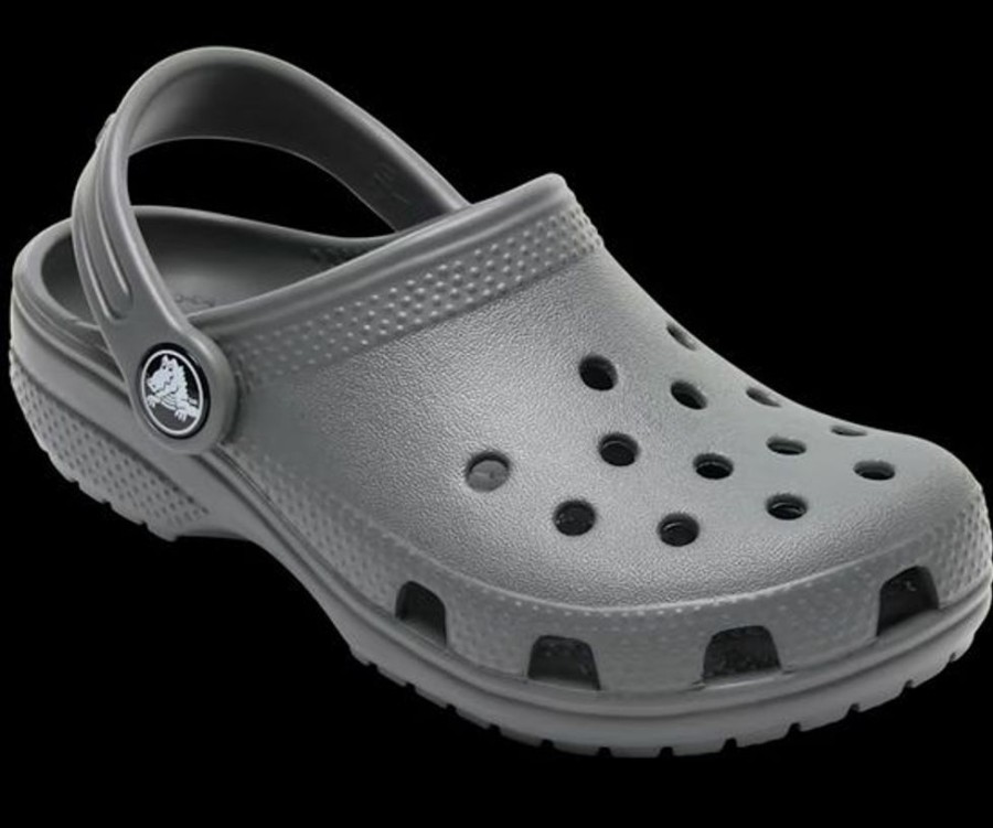 Kid CROCS Casual Footwear | Crocs- Little Kids Classic Clog Slate