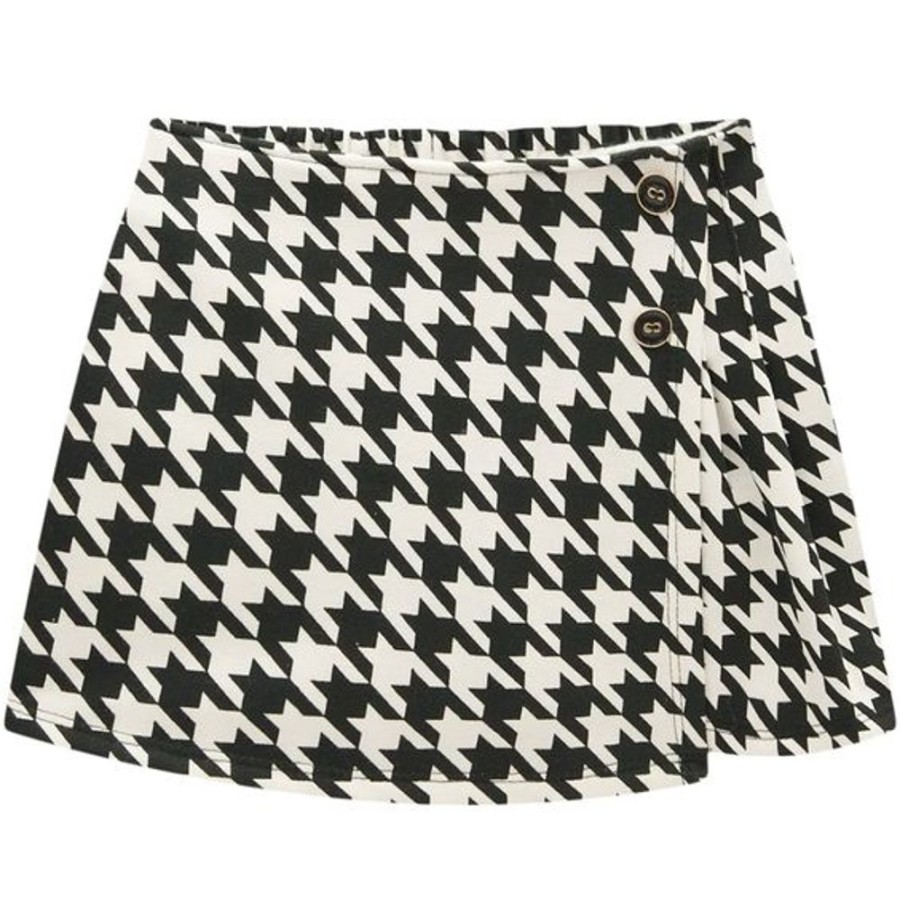 Kid MILON Bottoms | Milon- Kids Cherie Skort Set Black