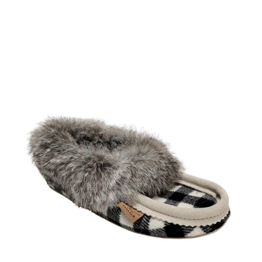 Women LAURENTIAN CHIEF Casual Footwear | Laurentian Chief- Women'S 607Icil Slipper Ice-Wool Ice