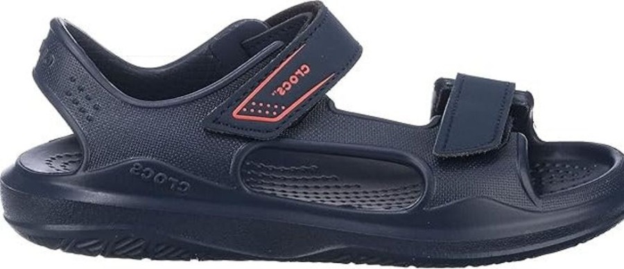 Kid CROCS Sandals | Crocs- Kids Swiftwater Expedition Sandal Navy