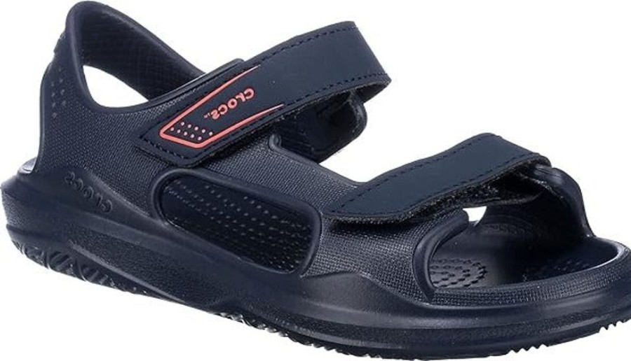 Kid CROCS Sandals | Crocs- Kids Swiftwater Expedition Sandal Navy