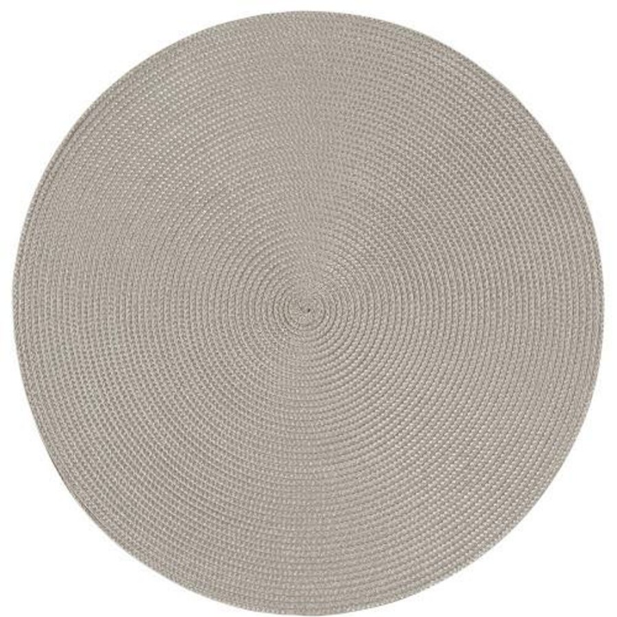 Cottage Kitchen DANICA Decor | Danica- Cobblestone Disko Placemat Round