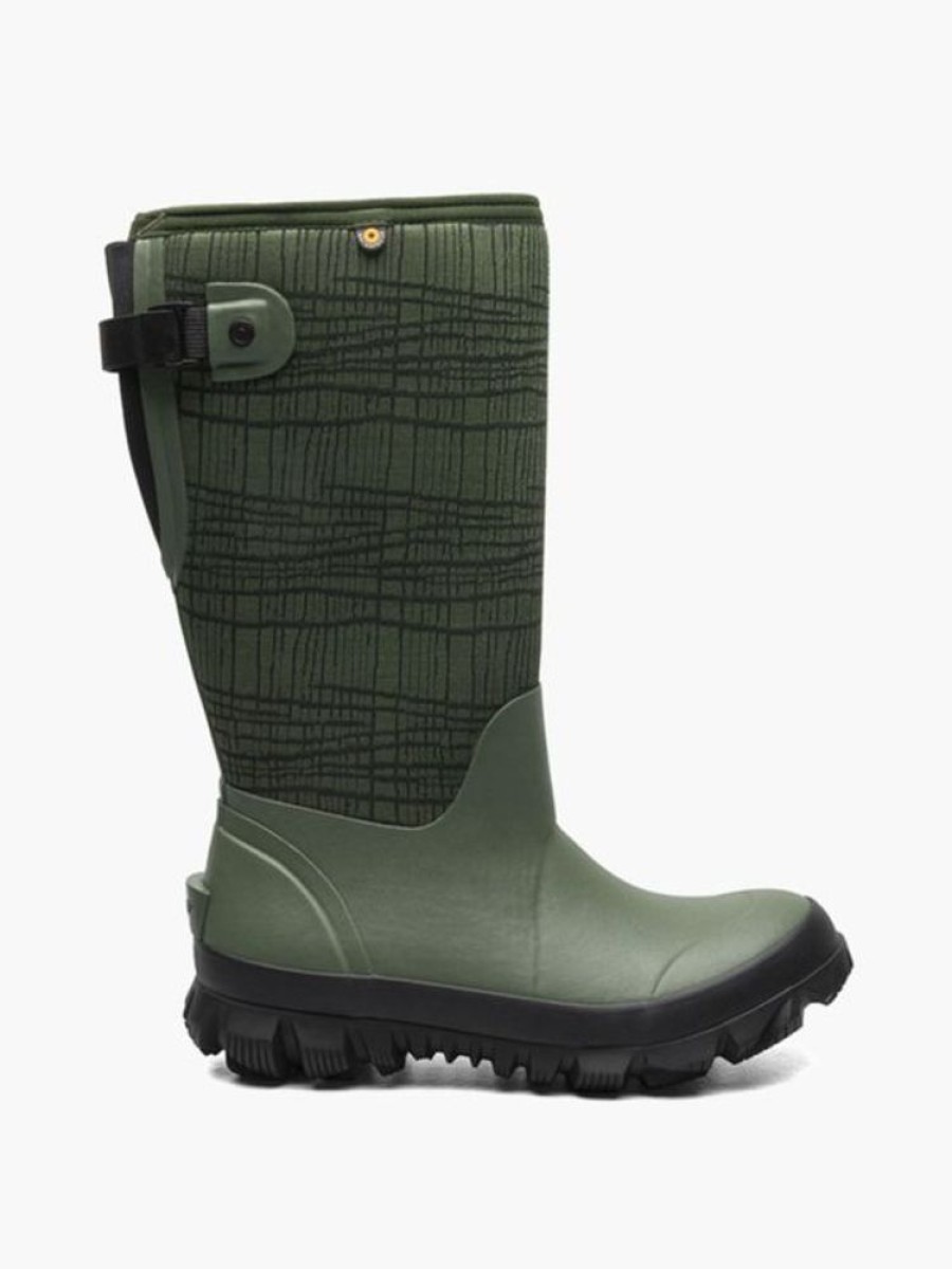 Women BOGS Casual Footwear | Bogs- Women'S Whiteout Winter Boot Dark Green