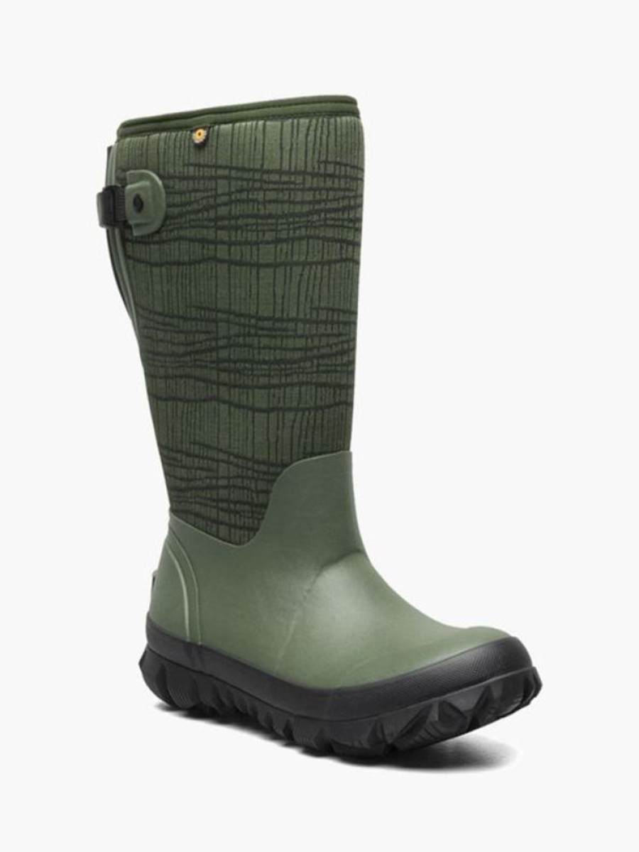 Women BOGS Casual Footwear | Bogs- Women'S Whiteout Winter Boot Dark Green