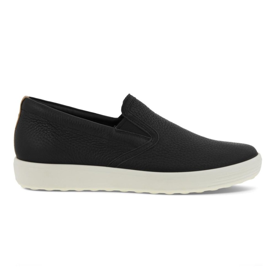 Women ECCO Casual Footwear | Ecco- Women'S Soft 7 Sneaker Black Powder