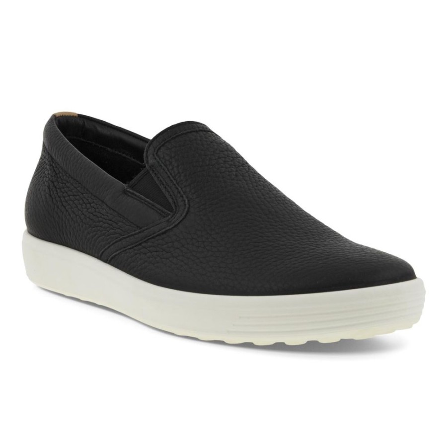 Women ECCO Casual Footwear | Ecco- Women'S Soft 7 Sneaker Black Powder