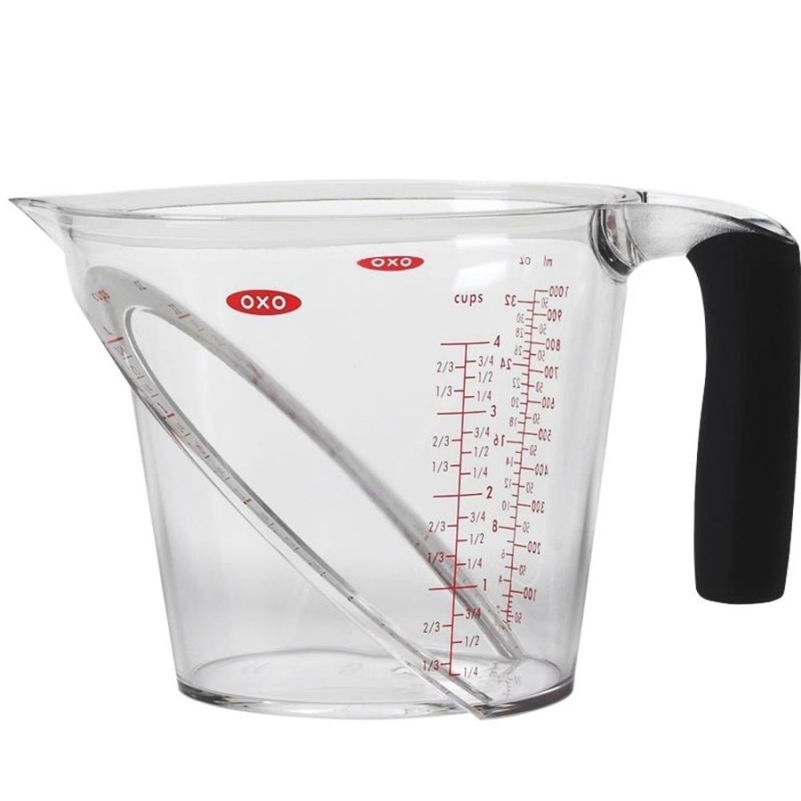 Cottage Kitchen GOOD GRIPS Gadgets | Oxo-Angled Measuring Cup 4 Cup