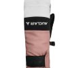 Women AUCLAIR Gloves | Auclair- Ladies Snow Angel Mitts Blk-Wht-Pink