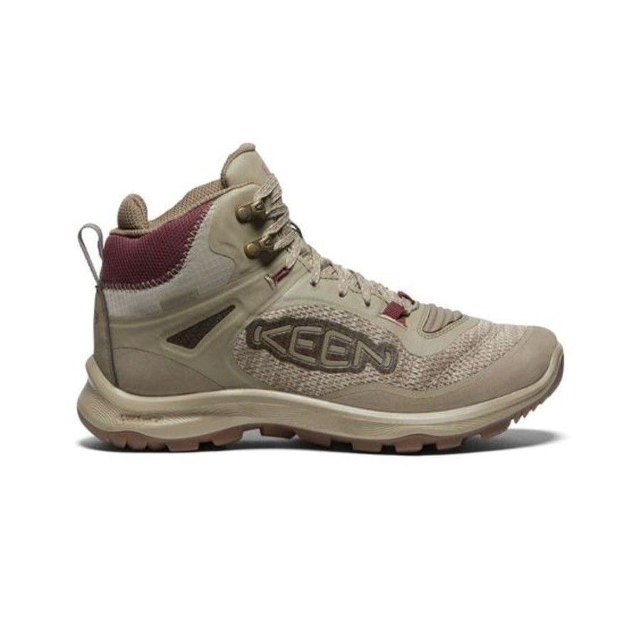 Women KEEN Casual Footwear | Keen- Women'S Terradora Flex Mid Hiking Boot Taupe