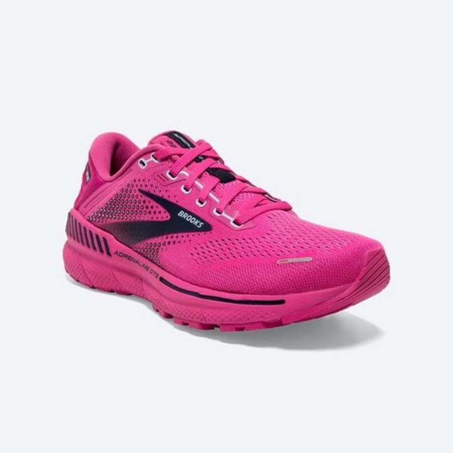 Women BROOKS Athletic Footwear | Brooks- Women'S Adrenaline Gts 2 Athletic Shoe Rose-Peacoat