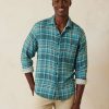 Men TOMMY BAHAMA Tops | Tommy Bahama- Men'S Double Duty Checker Flannel