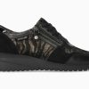 Women MEPHISTO Sneakers | Mephisto- Ladies Iasmina Sneaker Black