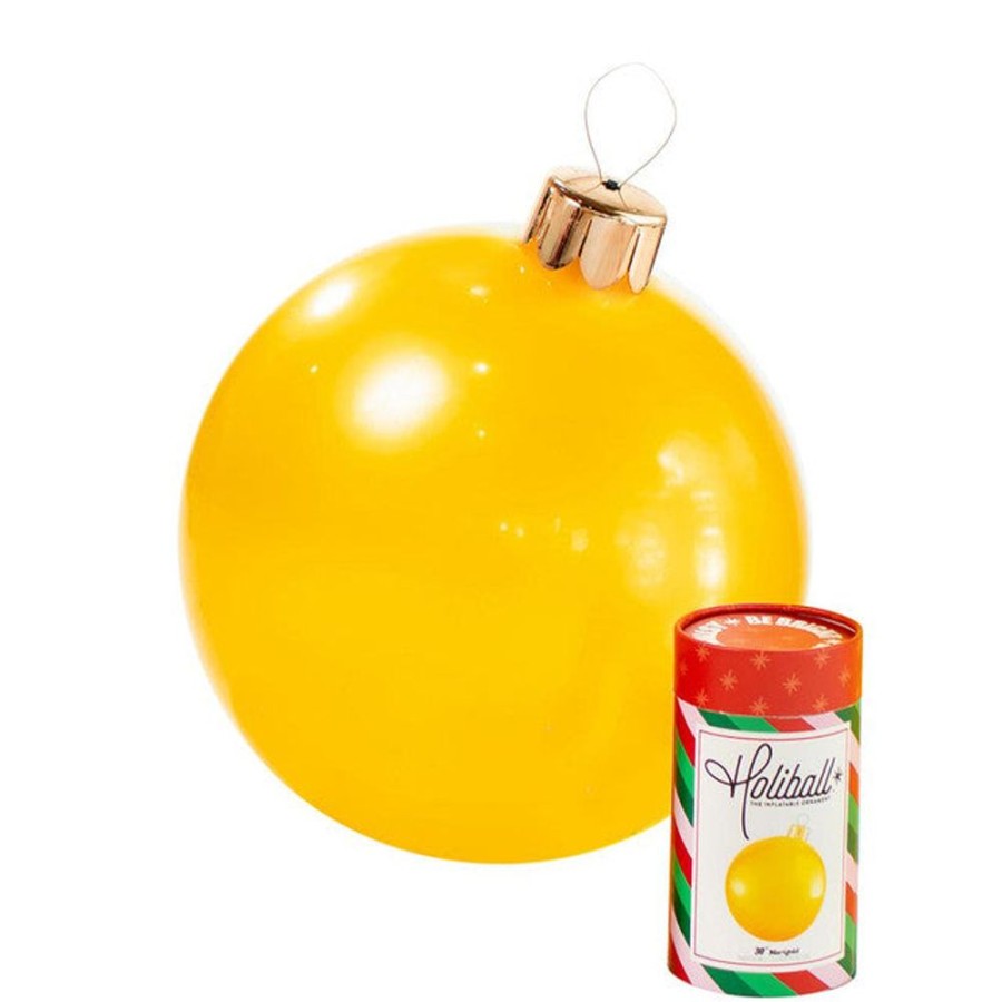 Cottage Kitchen HOLIBALL Decor | Holiball- 18" Marigold Inflatable Ball