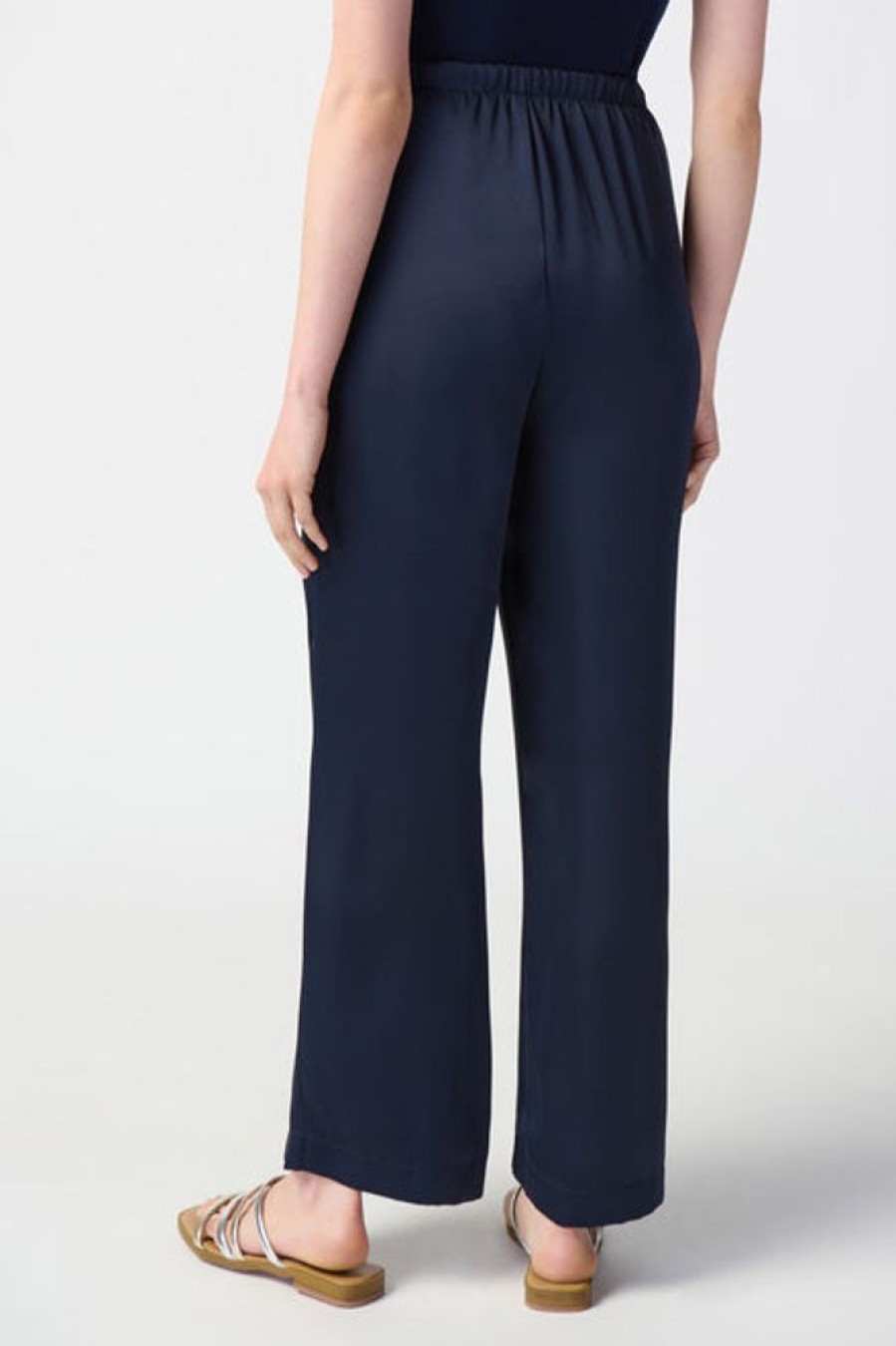 Women JOSEPH RIBKOFF Bottoms | Joseph Ribkoff- Stretch Waistband Pant Midnight Blue