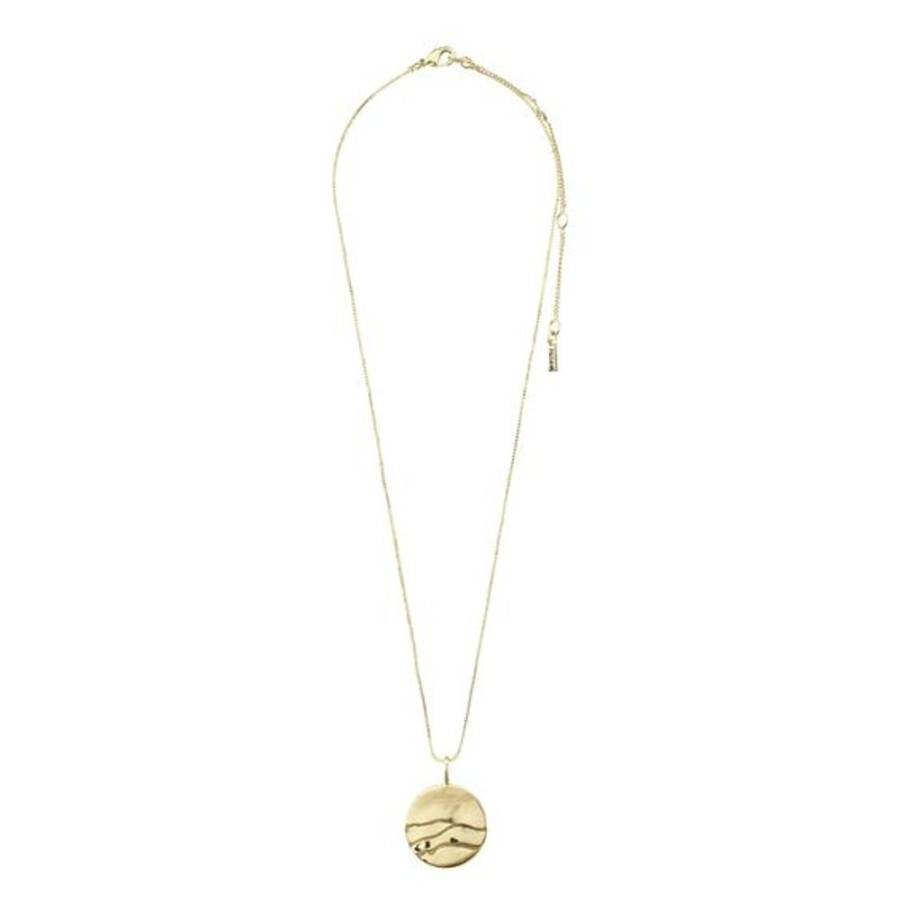 Women PILGRIM Jewelry | Pilgrim- Heat Gold Coin Necklace