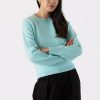 Women LYLA & LUXE Tops | Lyla & Luxe- Ladies Annie Sweater Turquoise