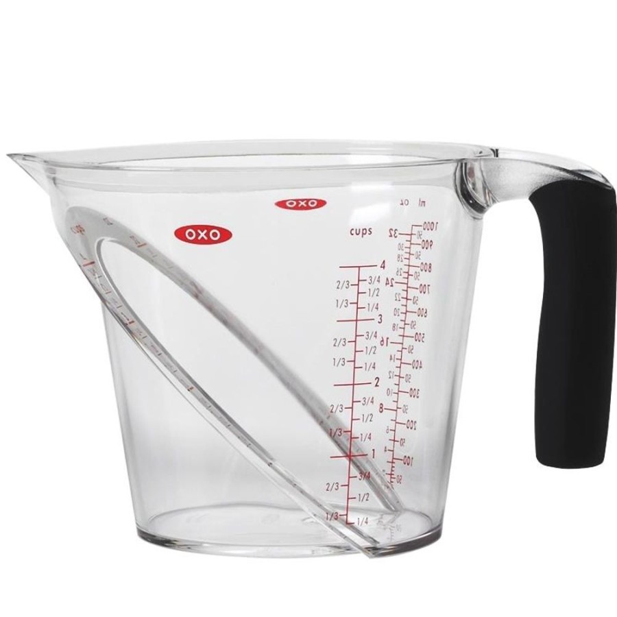 Cottage Kitchen GOOD GRIPS Kitchenware | Oxo-Angled Measuring Cup 4 Cup