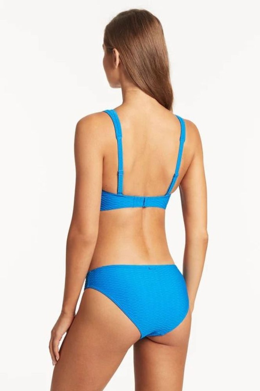 Women SEA LEVEL Tops | Sea Level- Ladies Honeycomb Longline Swim Top