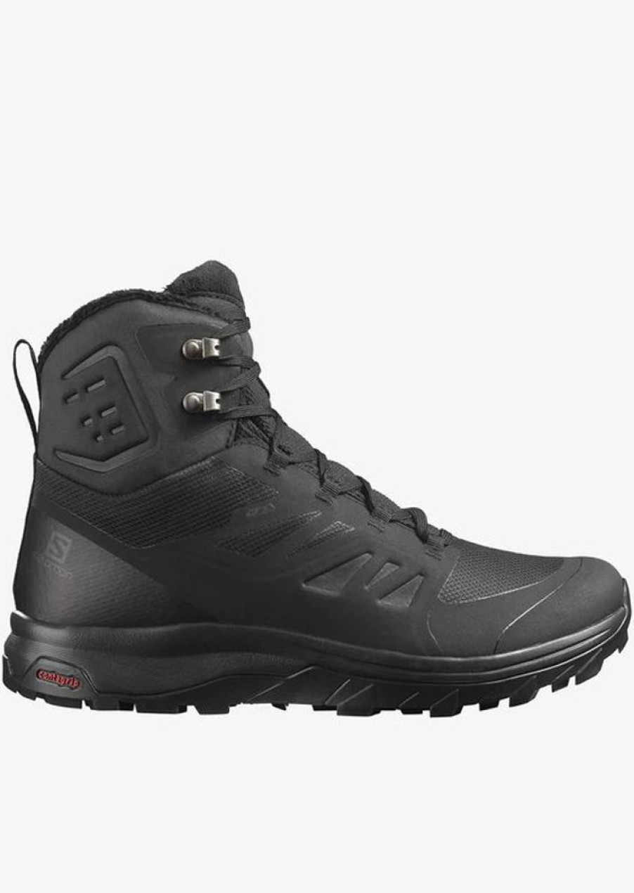 Men SALOMON Winter Boots | Salomon- Men'S Outblast Ts Athletic Boot Black-Black