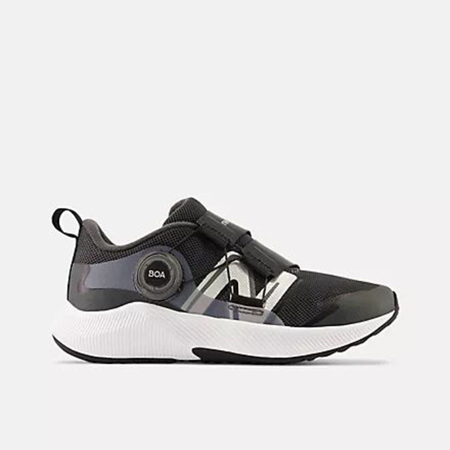 Kid NEW BALANCE Sneakers | New Balance- Kids Dynasoft Reveal V4 Boa Athletic Shoe Blacktop