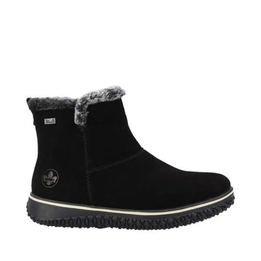 Women RIEKER Winter Boots | Rieker- Women'S Z4266-00 Winter Boot Black