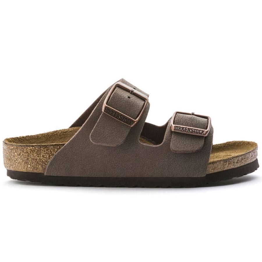 Kid BIRKENSTOCK Sandals | Birkenstock-Kids Arizona Birkibuc Sandal Mocha