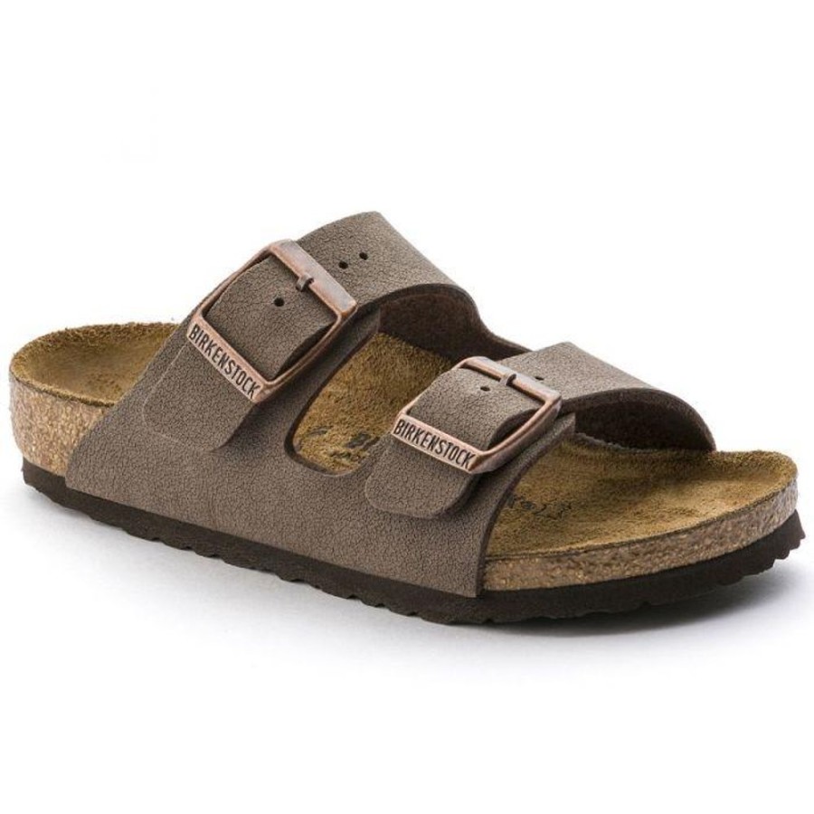 Kid BIRKENSTOCK Sandals | Birkenstock-Kids Arizona Birkibuc Sandal Mocha