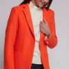 Women VILAGALLO Coats & Jackets | Vilagallo- Harlow Jacket Orange