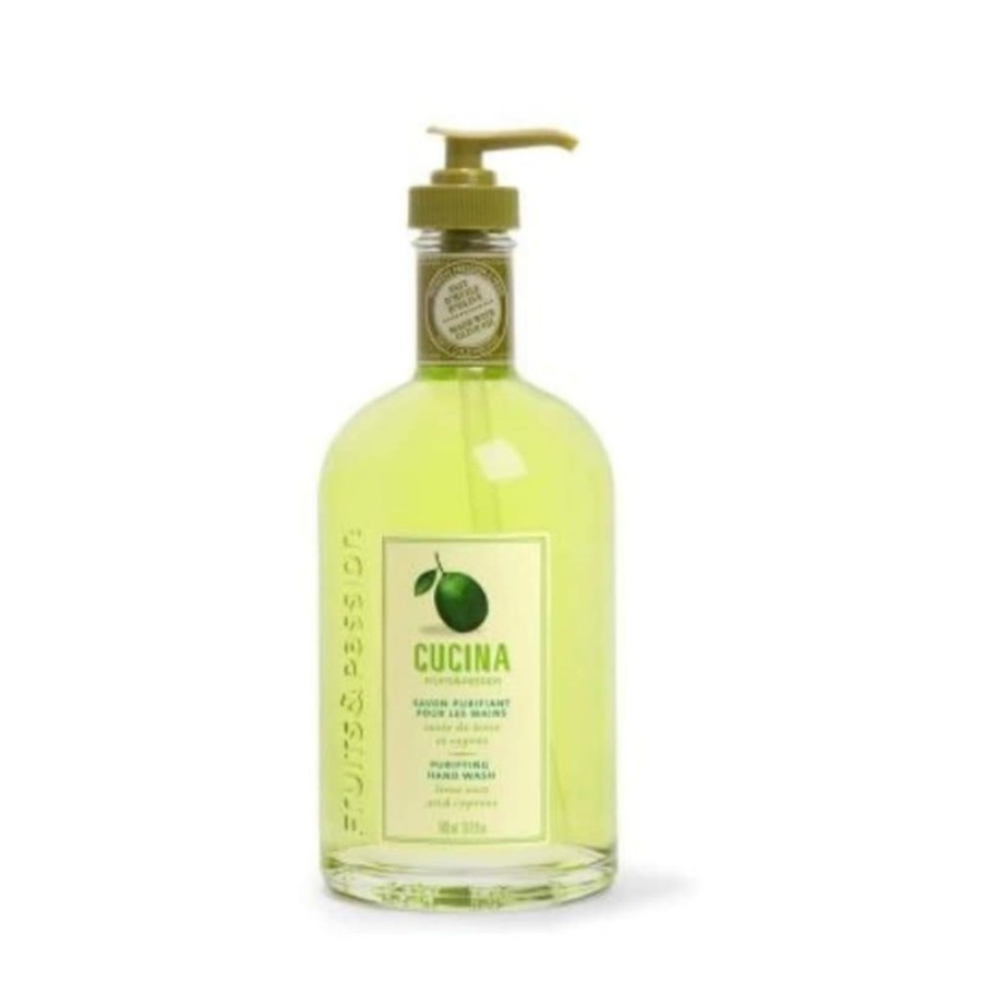 Cottage Kitchen F&P FRUITS & PASSIONS Soaps & Lotions | Fruits & Passion-Cucina Lime Zest And Cypress Hand Wash 500Ml