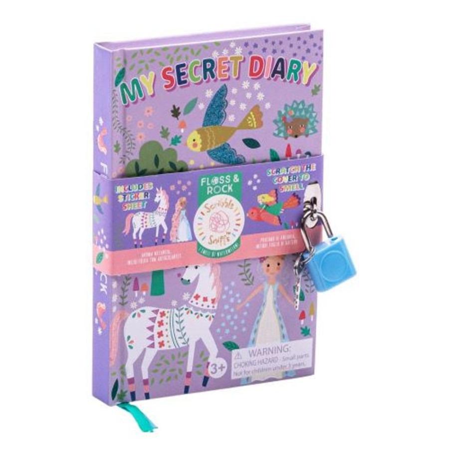 Kid FLOSS & ROCK Books | Floss & Rock- My Fairy Tale Scented Secret Diary