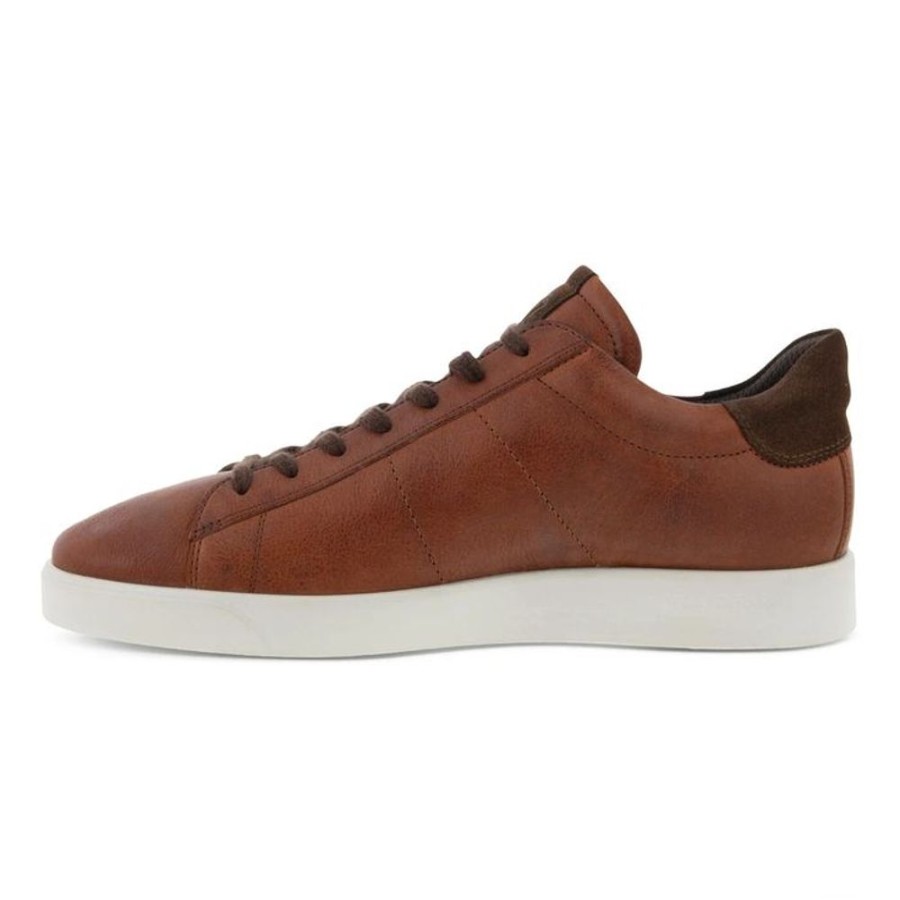 Men ECCO Sneakers | Ecco- Men'S Street Lite Retro Sneaker WhisWholesale-Coffee