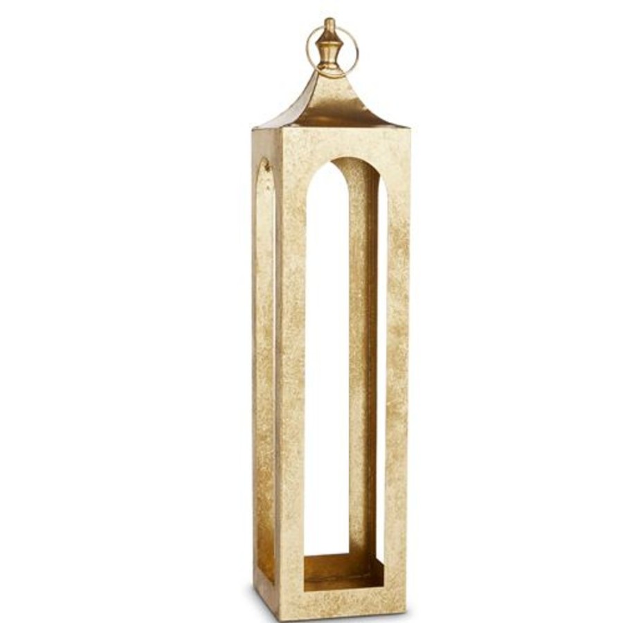 Cottage Kitchen RAZ IMPORTS Decor | Raz Import- 29" Gold Lantern