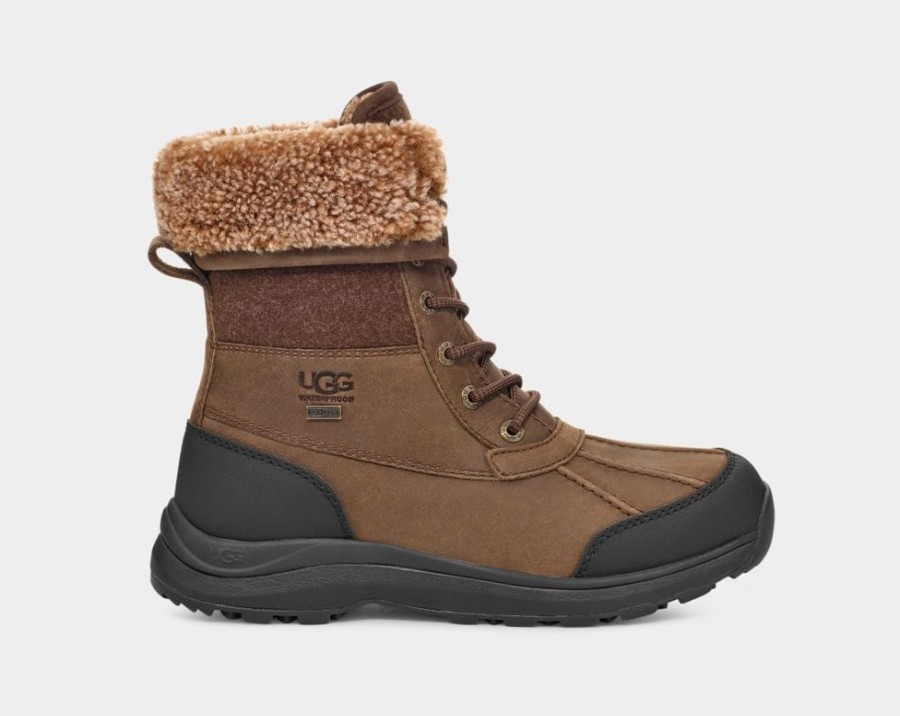 Women UGGS Casual Footwear | Ugg- Women'S Adirondack Iii Tipped Winter Boot Dark Earth