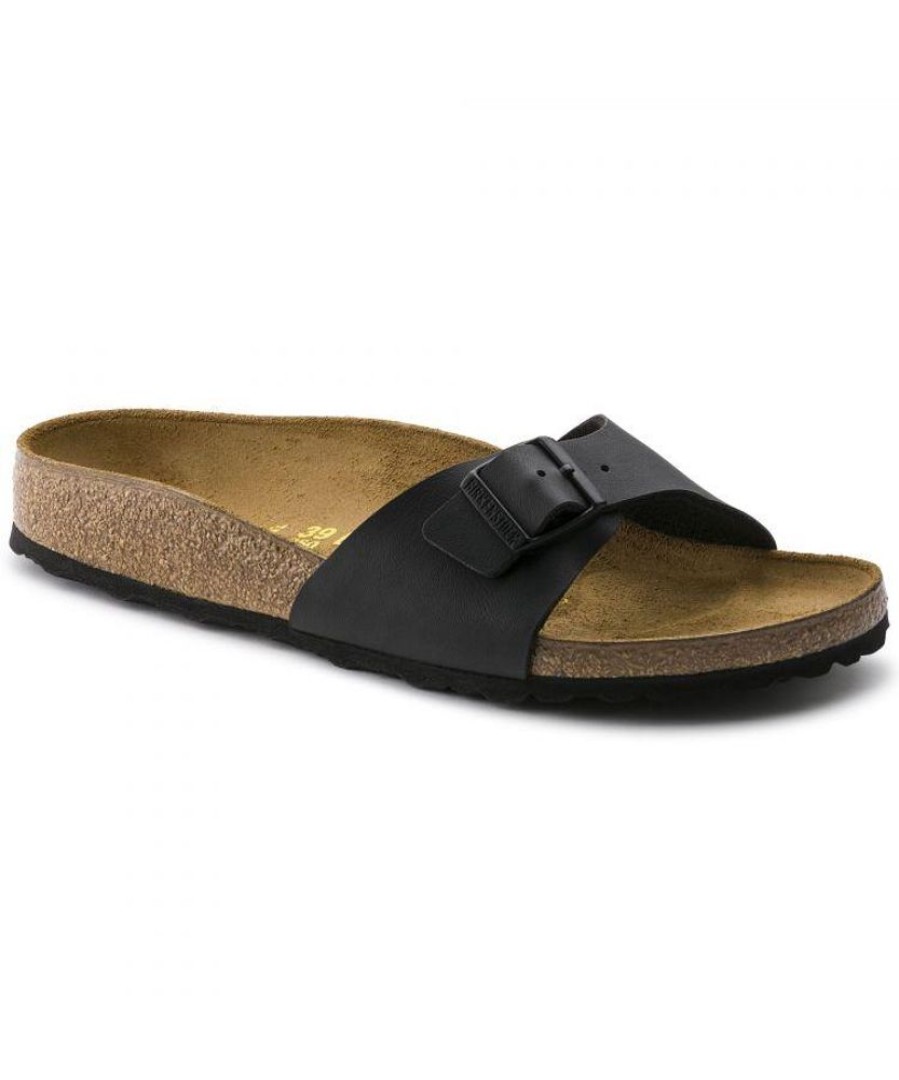 Women BIRKENSTOCK Sandals | Birkenstock- Women'S Madrid Birko-Flor Black