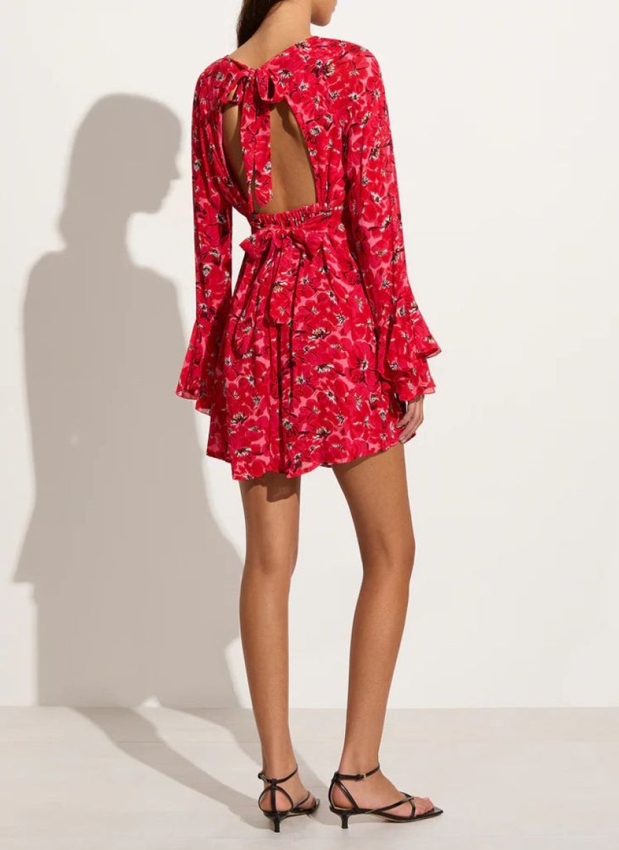 Women FAITHFULL THE BRAND Dresses | Faithfull The Brand- Safiya Mini Dress El Limon Flo - Pink