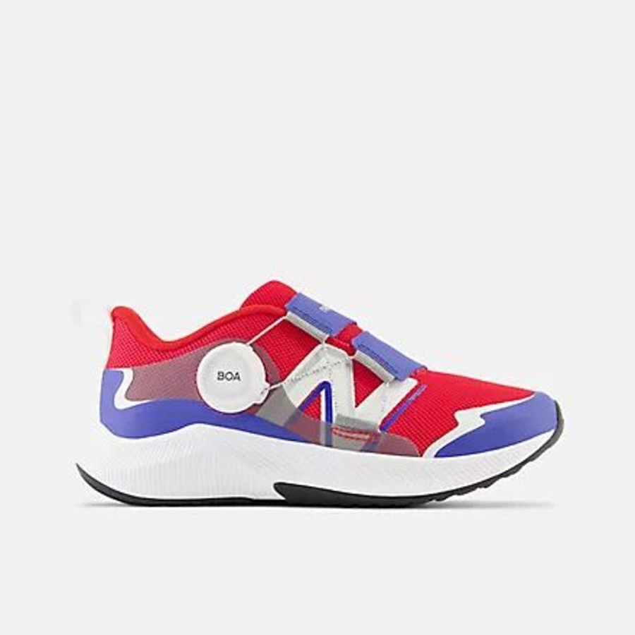 Kid NEW BALANCE Sneakers | New Balance- Kids Dynasoft Reveal V4 Boa Athletic Shoe True Red