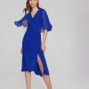 Women JOSEPH RIBKOFF Dresses | Joseph Ribkoff- Royal Sapphire Dress Royal Saphire