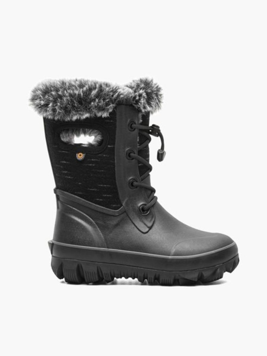 Kid BOGS Winter Boots | Bogs- Kids Arcata Ii Dash Winter Boot Black